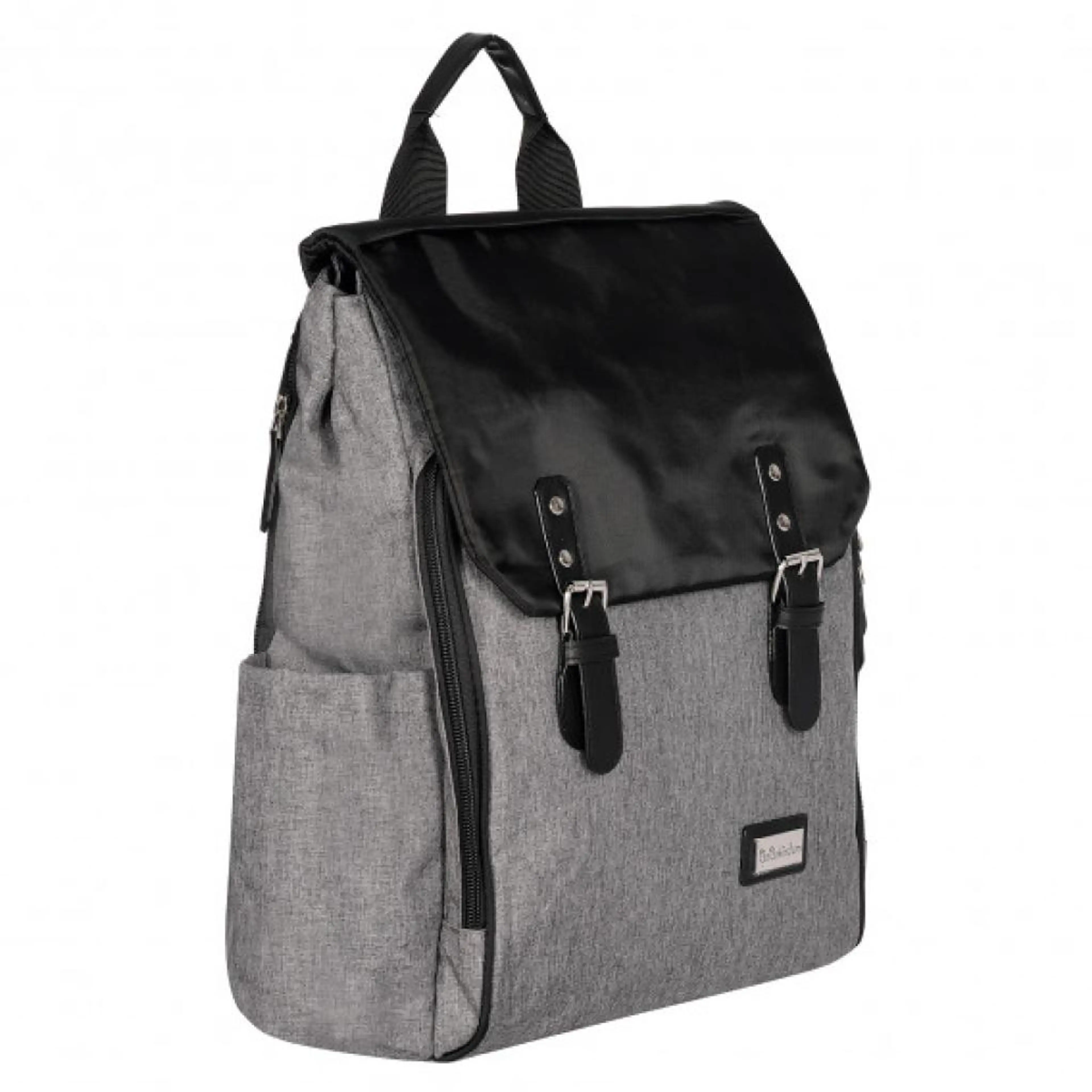 Чанта за количка и раница 2-в-1, сив меланж, HD06B
